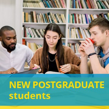 New postgraduate students