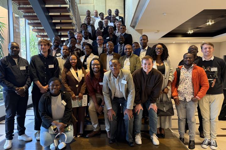 Group photo of the attendees at the NatCap Workshop