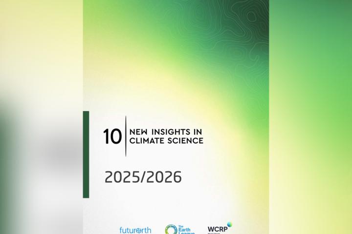 Cover of 10 New Insights in Climate Science 2025/2026 report