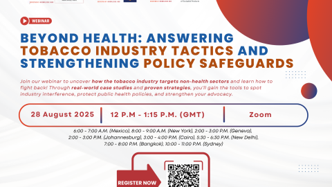 Beyond Health_Webinar Poster_August 2025