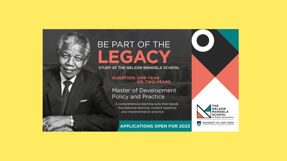 Master of Development Policy and Practice
