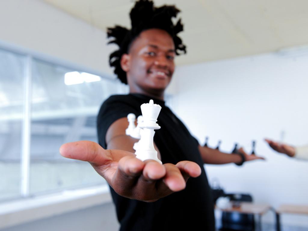 Chess has been an enduring passion – and teacher – for UCT Chess Club’s Lilitha Hempe. He won the South African Chess Championship Open in Cape Town at age 16.