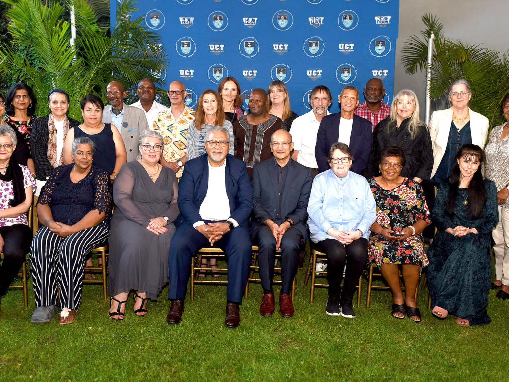 UCT retirees were recently celebrated at a cocktail function to mark their years of service to the university.