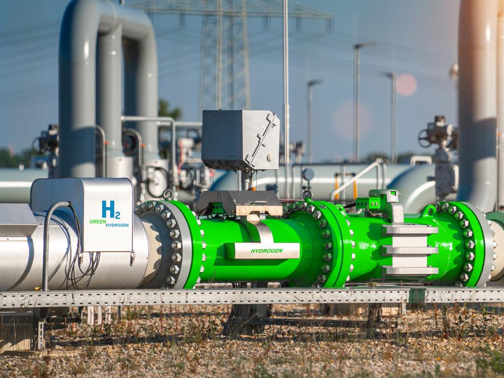 Green hydrogen renewable energy production pipeline