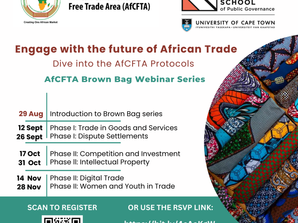 NMS Brown Bag series on AfCFTA