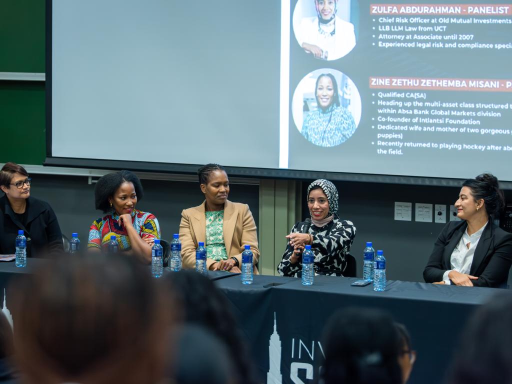 Women in Finance event hosted by AIFMRM and UCT InvestSoc