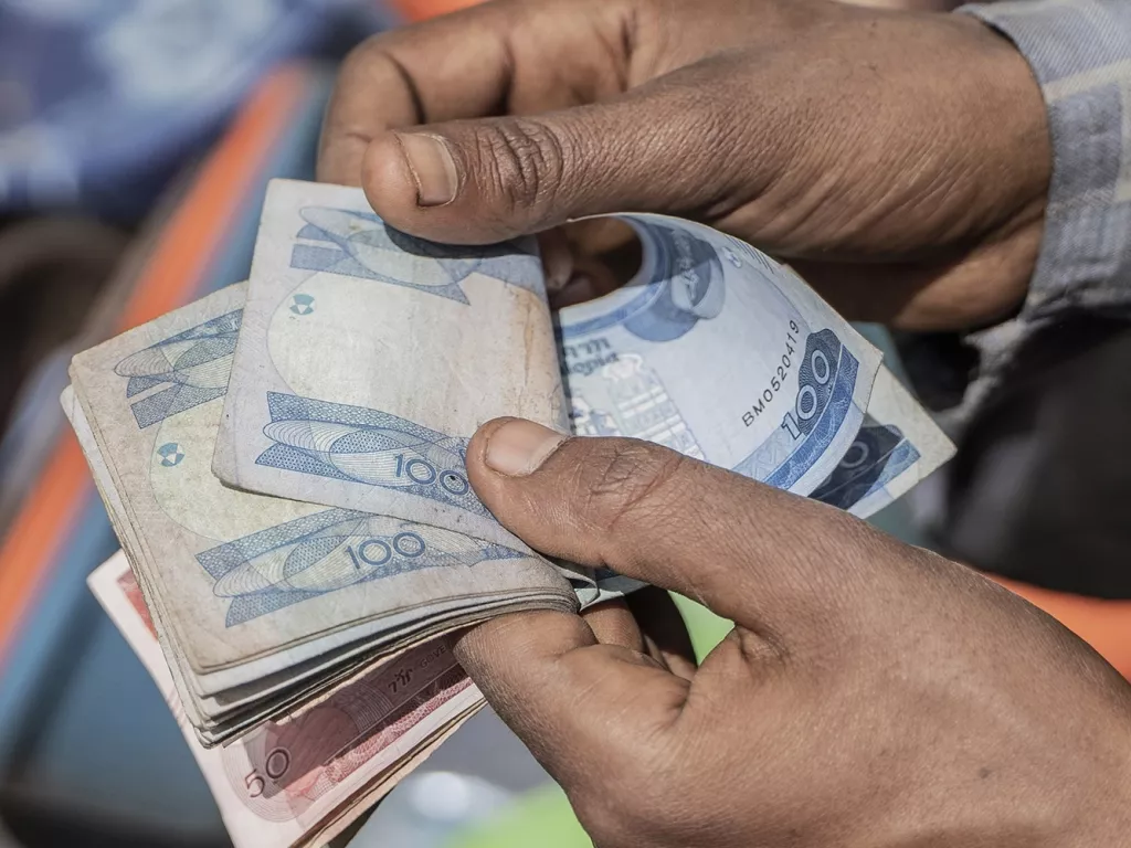 Ethiopian birr currency
