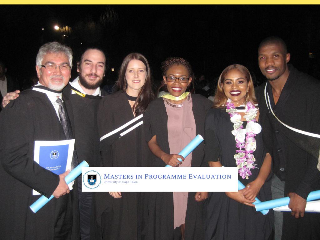Masters of Programme Evaluation graduates