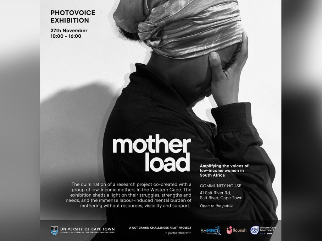 Poster Motherload Photovoice Exhibition 2023