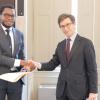 UCT VC Prof Mosa Moshabela (left) and president of Sciences Po, Luis Vassy