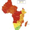 Number of times information on cigarette prices has been collected in each WHO-AFRO country