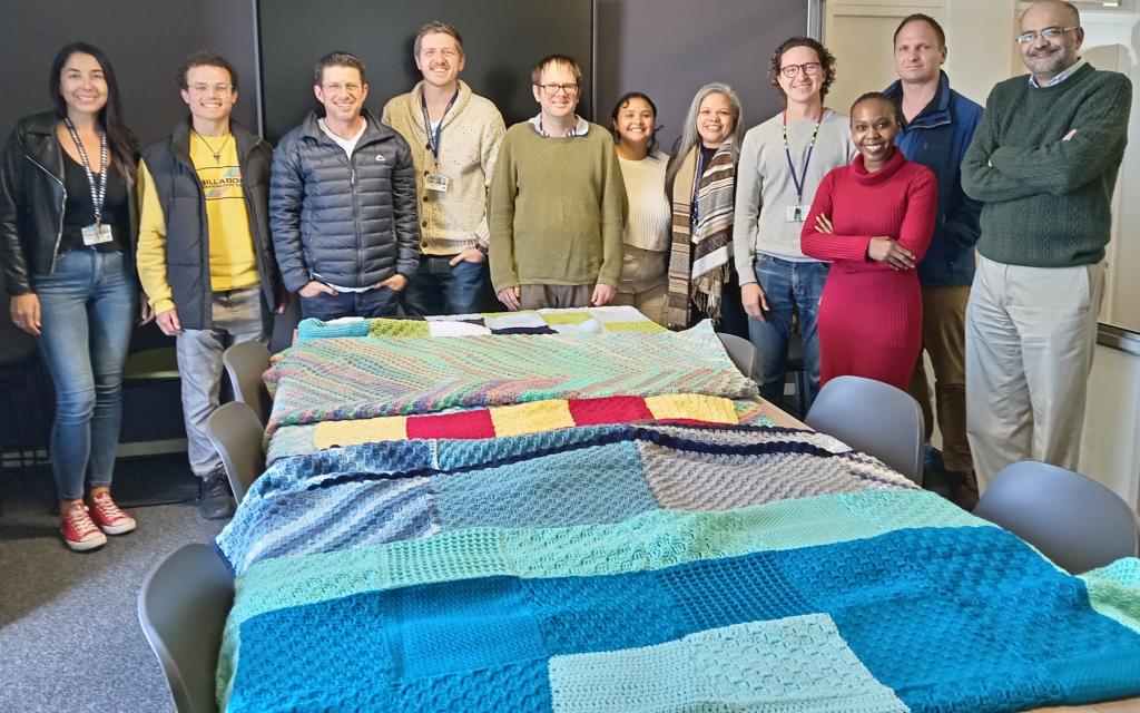 DPRU Team blanket handover